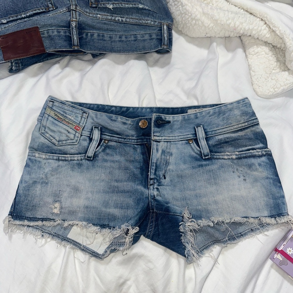 Diesel Industry Mintha denim shorts